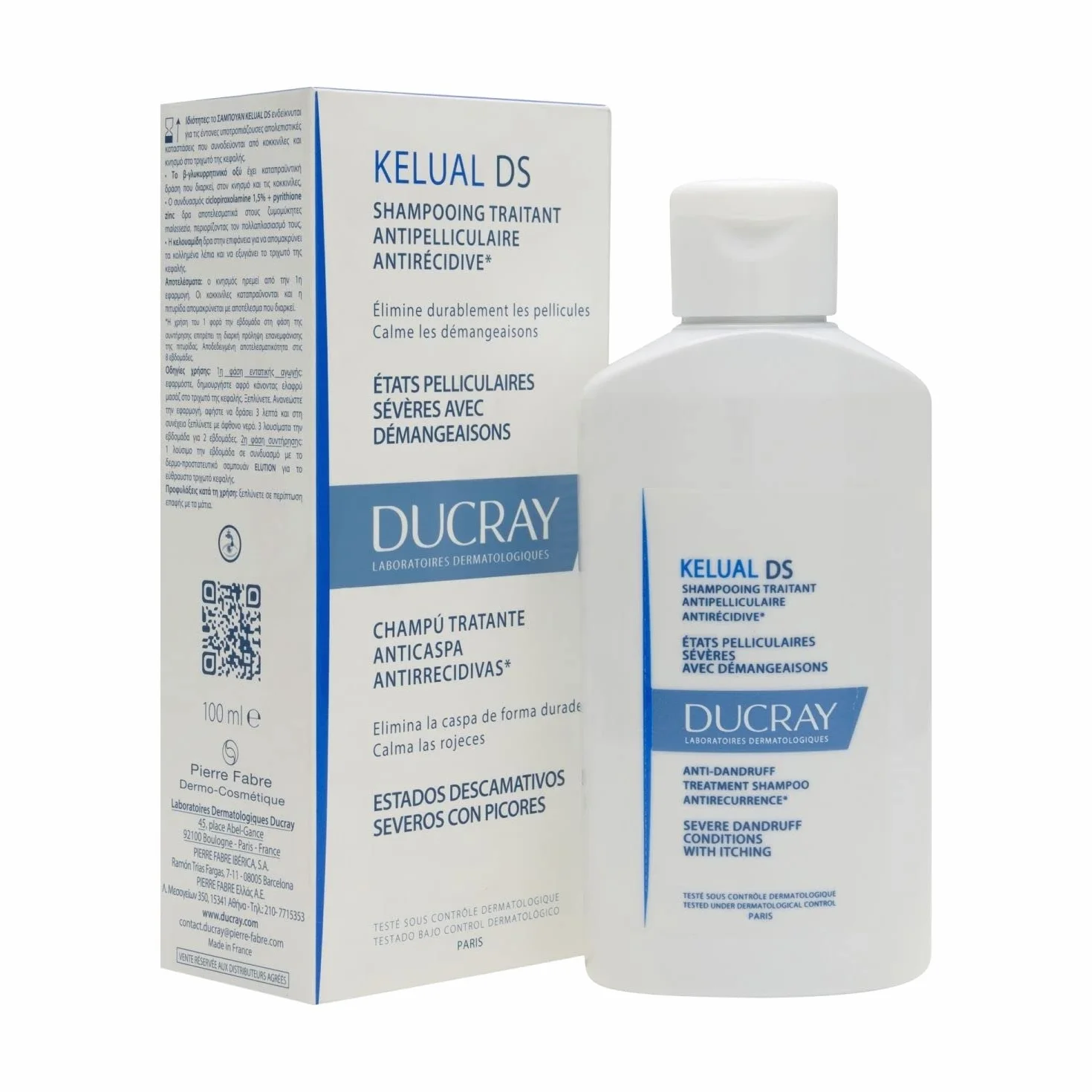 KELUAL DS SHAMPOO 100ML DUCRA