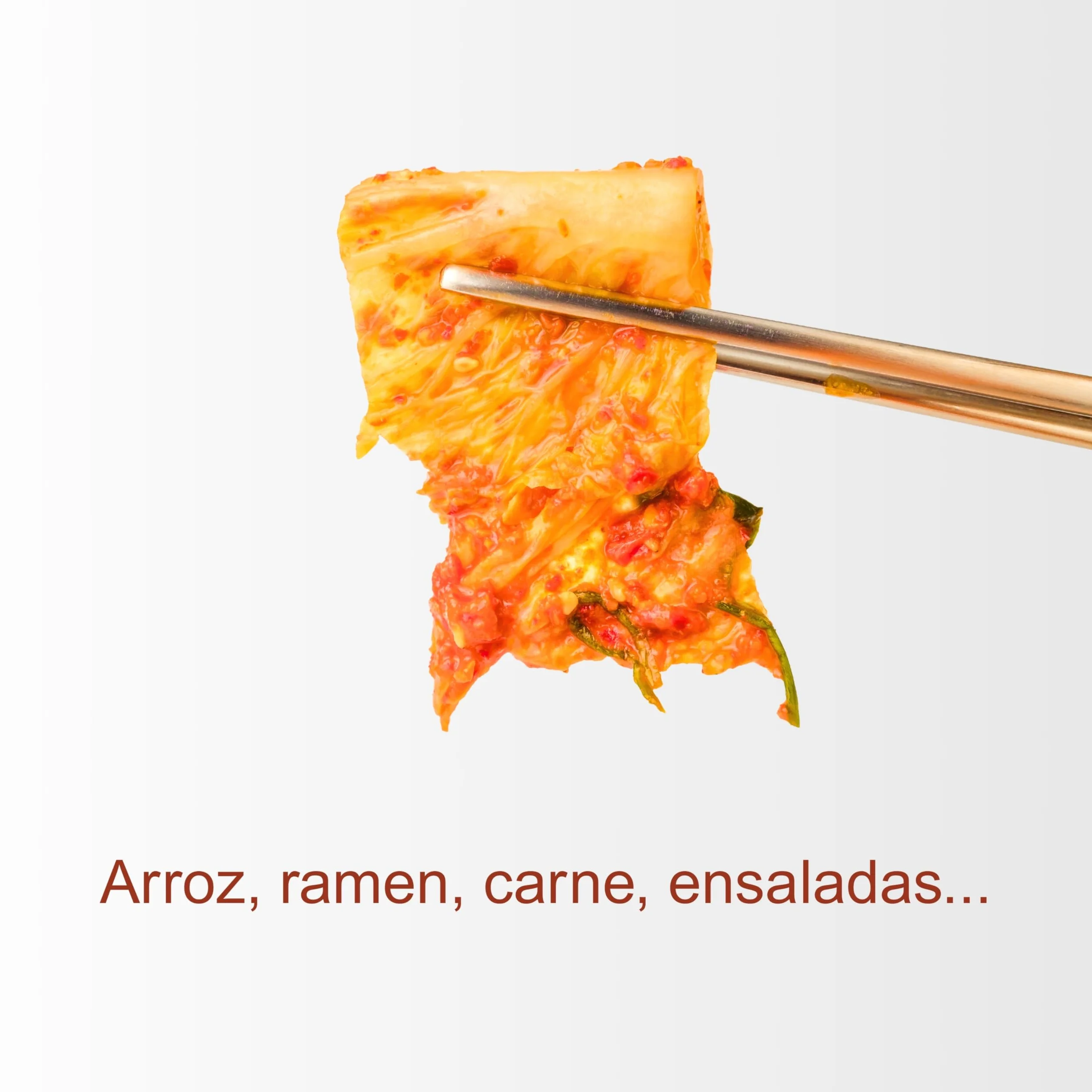 Kimchi Coreano Col China Fermentada Picante Auténtica Receta Tradicional 380g