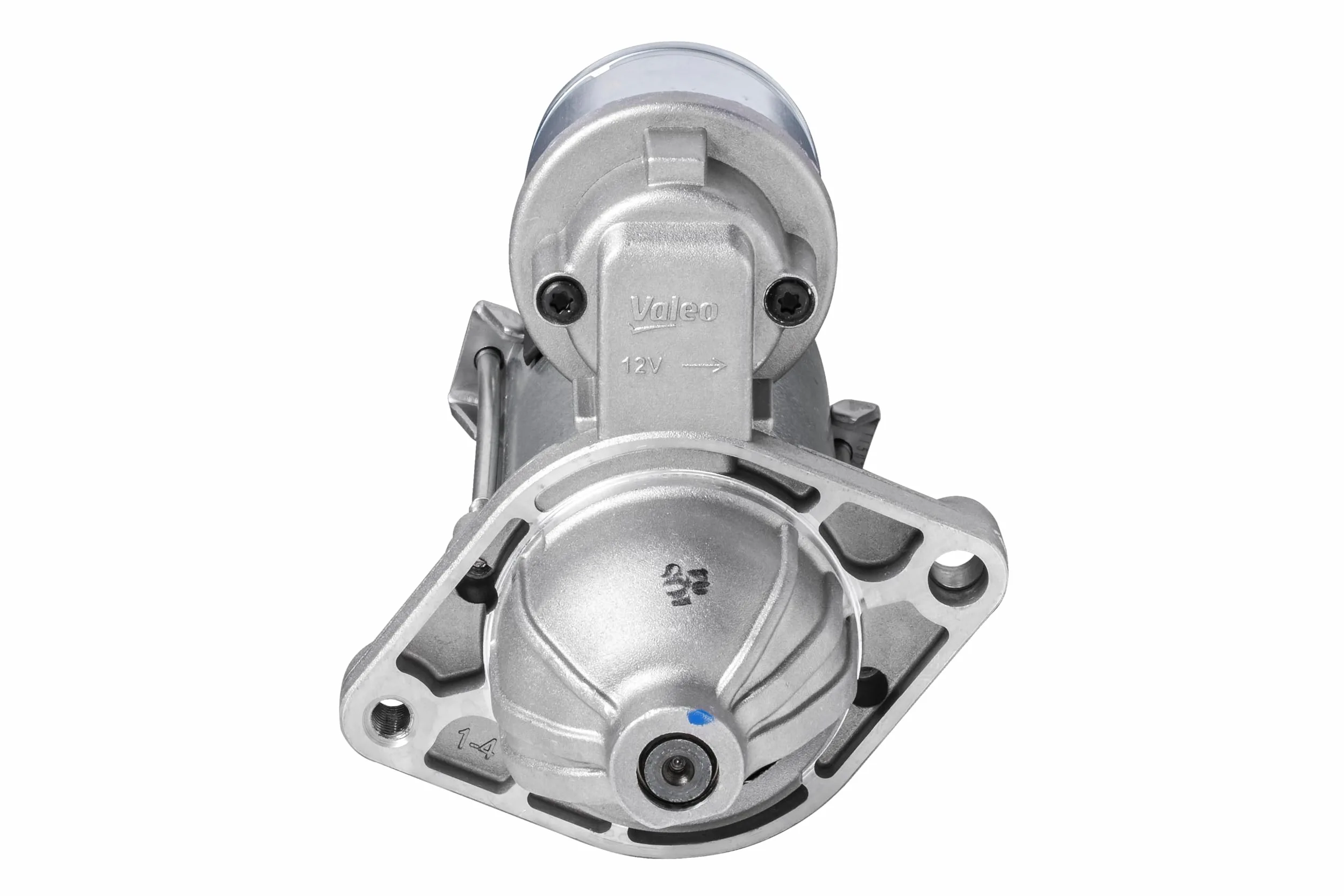 VALEO-438168-Motor de arranque- Potencia nominal: 1,3 kW - Stop & Start: NO - Número de dientes: 9 dientes - Tensión: 12 V - Sentido de rotación: CLOCKWISE