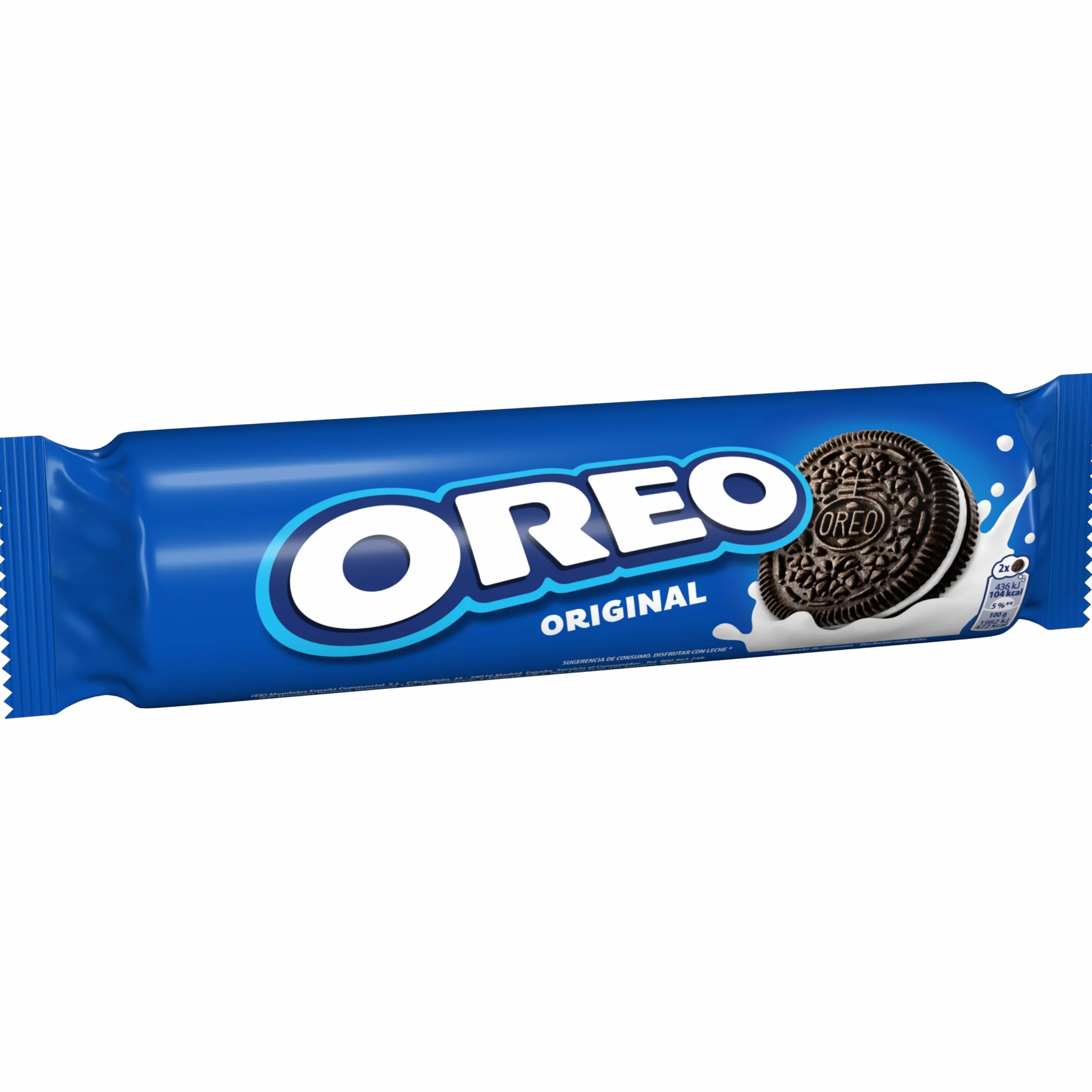 Oreo Galletas de Chocolate Rellenas de Crema Sabor Vainilla 154 g
