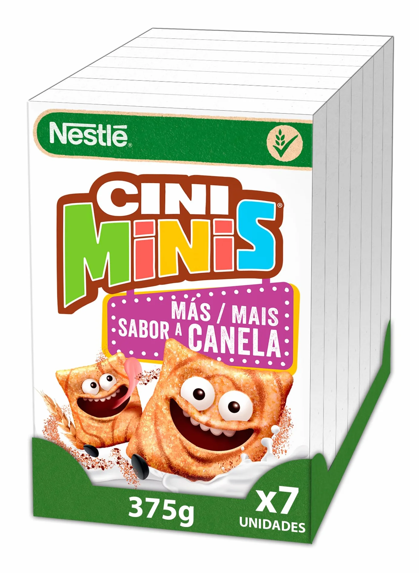 Nestlé Cereales Cini Minis 375 g Pack de 7