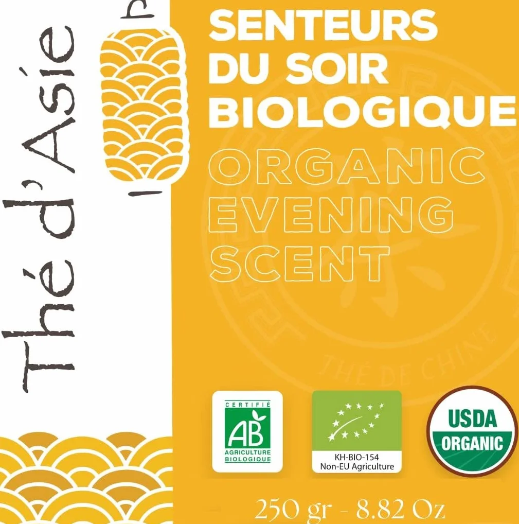 Senteur du soir Thé blanc bio regaliz 250 g Agriculture écologique KHLA