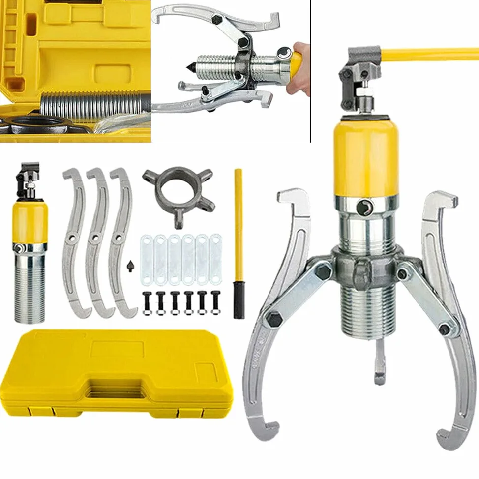 20T 350mm Extractor Arrancador hidráulico Extractor de cubo de rueda de velocidad Separador con 3 brazos Adecuado para extraer los cubos Las bridas Las ruedas dentadas Los rodamientos
