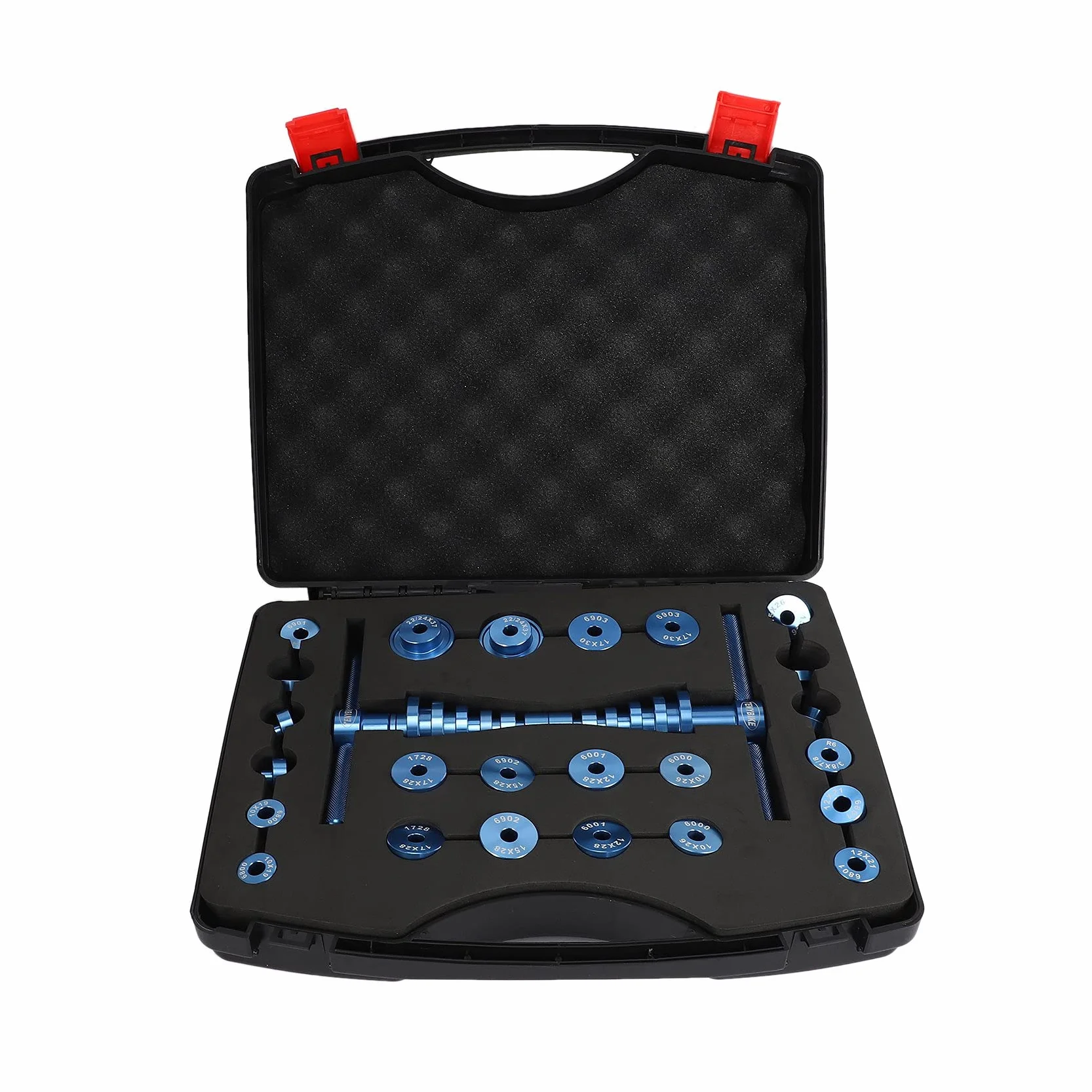 Juego De Prensas para Rodamientos Cíclicos para Ruedas/Bujes De Buje Bicicleta De Cola Blanda Marco De Giro Punto De Giro Cojinete Herramienta De Ensamblaje
