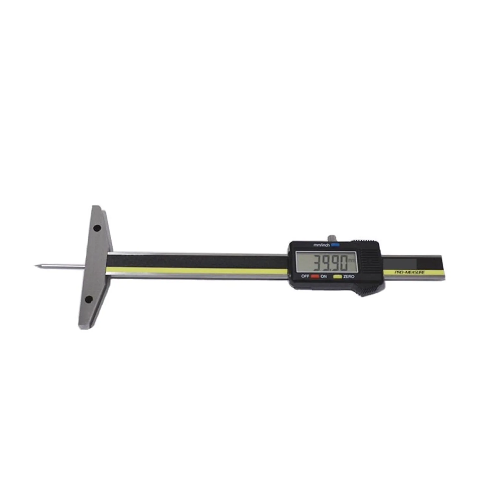 Regla de profundidad acero inoxidable, varilla fina electrónica, pantalla Digital, molde medición orificio pequeño, regla la banda rodadura del neumático MedicióN De PrecisióN(0-300mm rod 4mm tip)