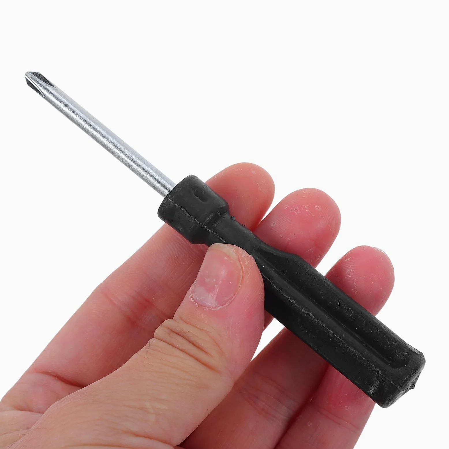 61 Piezas Kit de Tapones de Goma para Neumáticos y Clavos de Goma para Reparación de Neumáticos con Destornillador Manual para Coche y Bicicleta Reparación Rápida y Portátil en