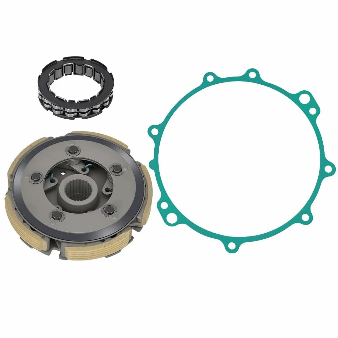 Soporte centrífugo de Embrague húmedo con rodamiento Apto para Yama-ha Kodiak Grizzly Wolverine Rhino 400 450 YFM400 YFM450 2000-2024 5GH-16620-00-00