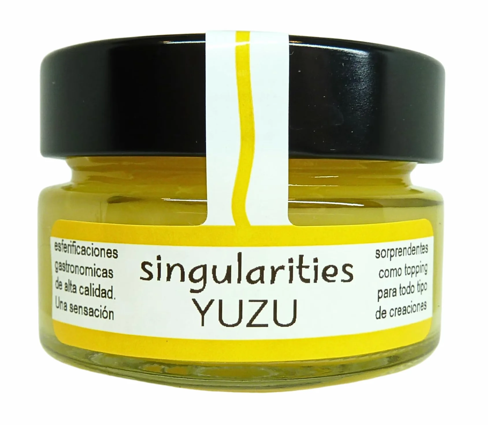 Esferificaciones de Yuzu - Perlas de Zumo de Frutas para Decoración - 65 g