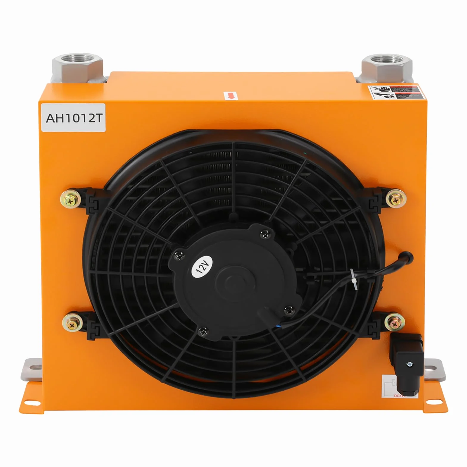 Enfriador de aire hidráulico de 120 W, rendimiento de refrigeración 6000 kcal/h, caudal de líquido 100L/min, enfriador de aceite refrigerado por aire para maquinaria agrícola, excavadoras