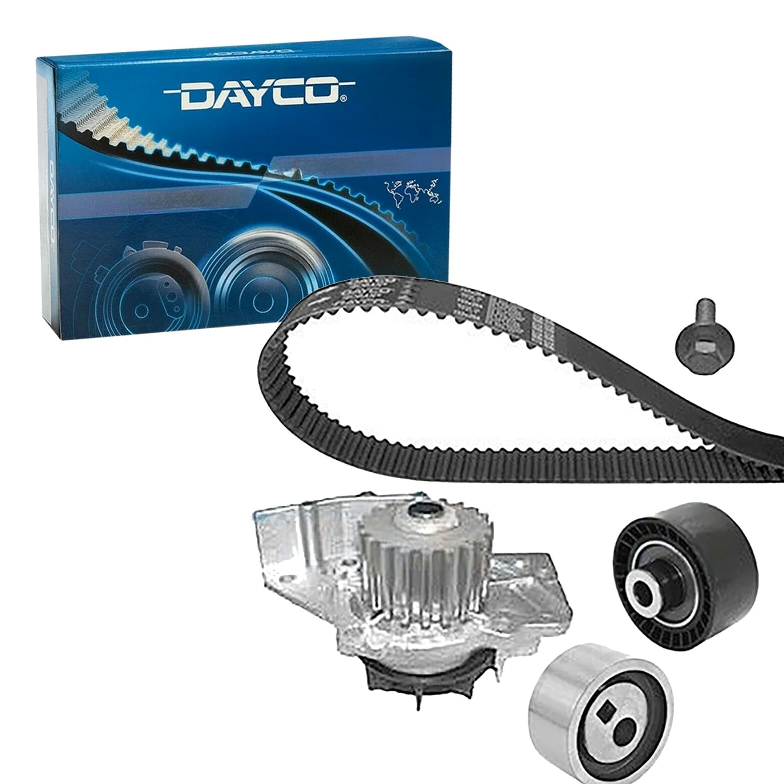 Dayco KTBWP1960 Bomba de Agua con Kit Correa Distribución