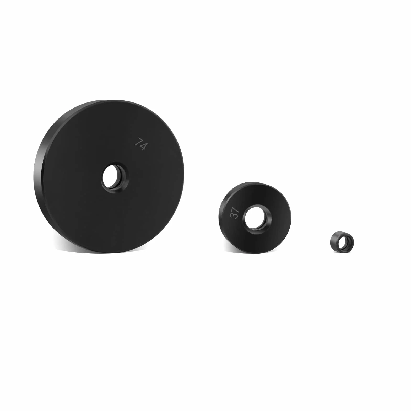 DAYUAN Juego de 52 piezas de discos de montaje para rodamientos de rueda, juntas de sellado radial, casquillos, copas, gomas, extractor, pieza de presión, juego de instalación para prensar 18-65 mm