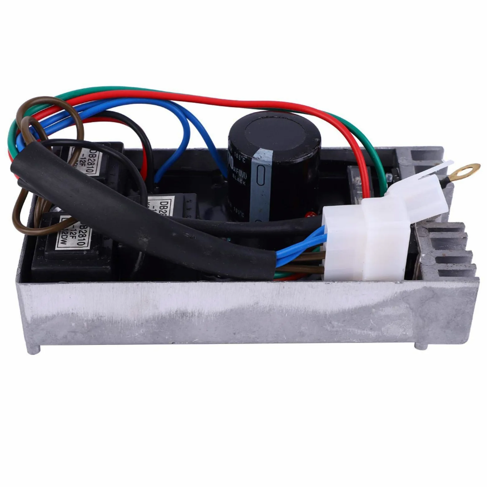 Regulador de voltaje del generador, regulador de voltaje de las piezas del generador AVR KI-DAVR 150S3 para generador trifásico de 15KW