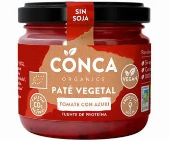 CONCA ORGANICS Paté vegetal de tomate con azuki 110 g