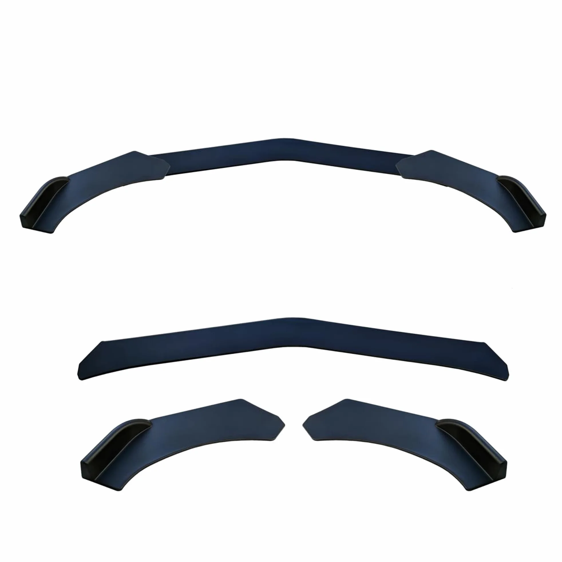 Simoni Racing UB Spoiler delantero con juego de tornillos Alerón Delantero negro