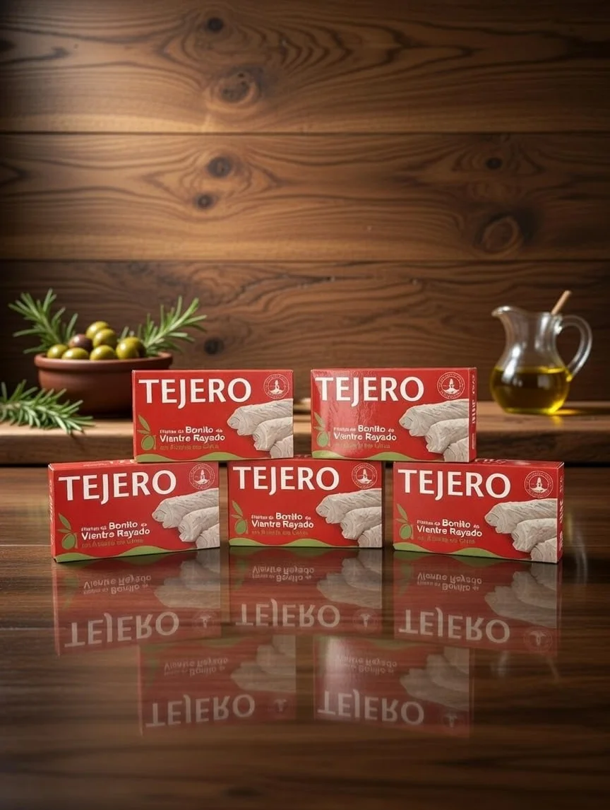 Tejero Filetes de Melva al natural 5 Latas 120 g