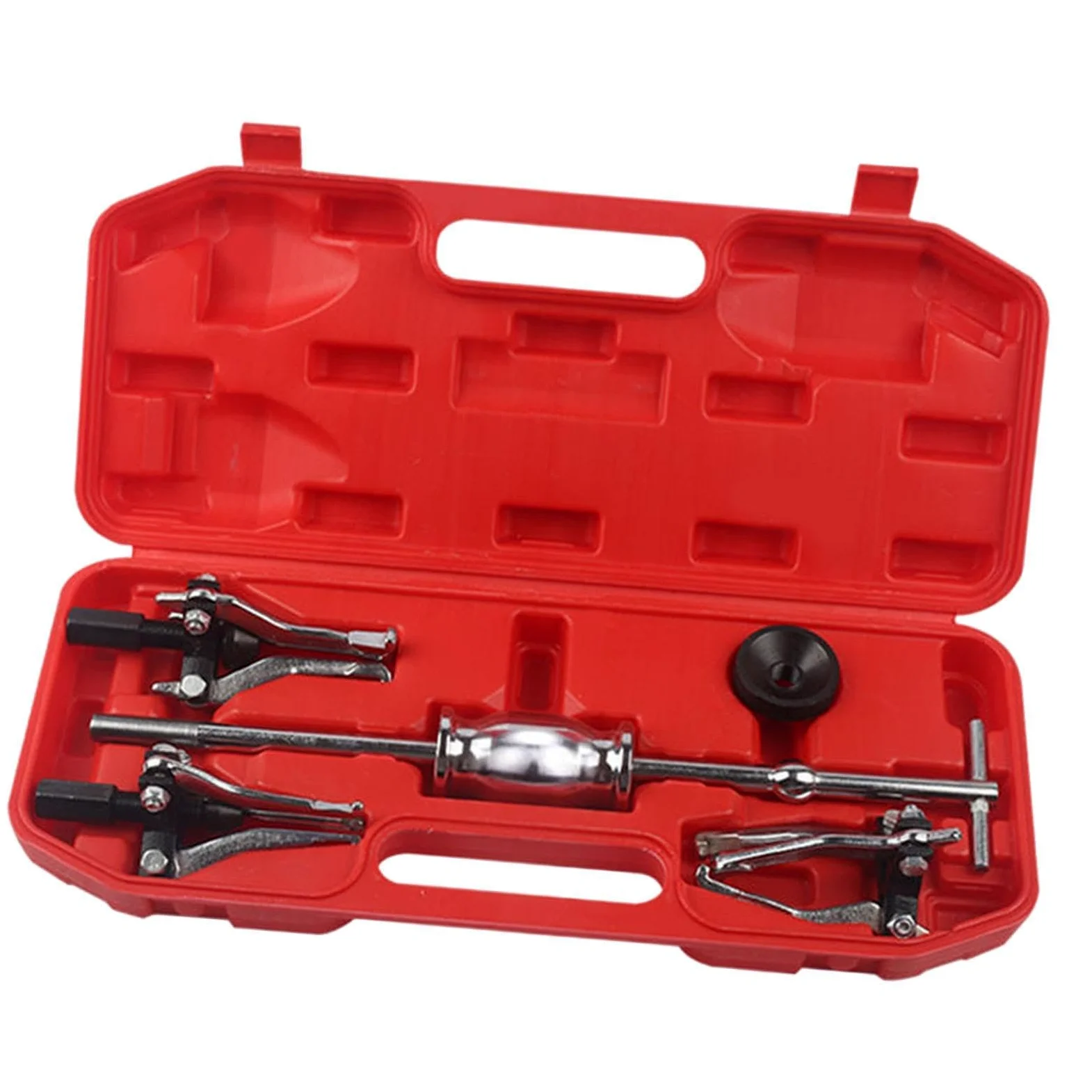 Amagogo Extractor de cojinetes de engranajes de 3 mordazas, juego de extractores de poleas de engranajes y externos, portátil, profesional,