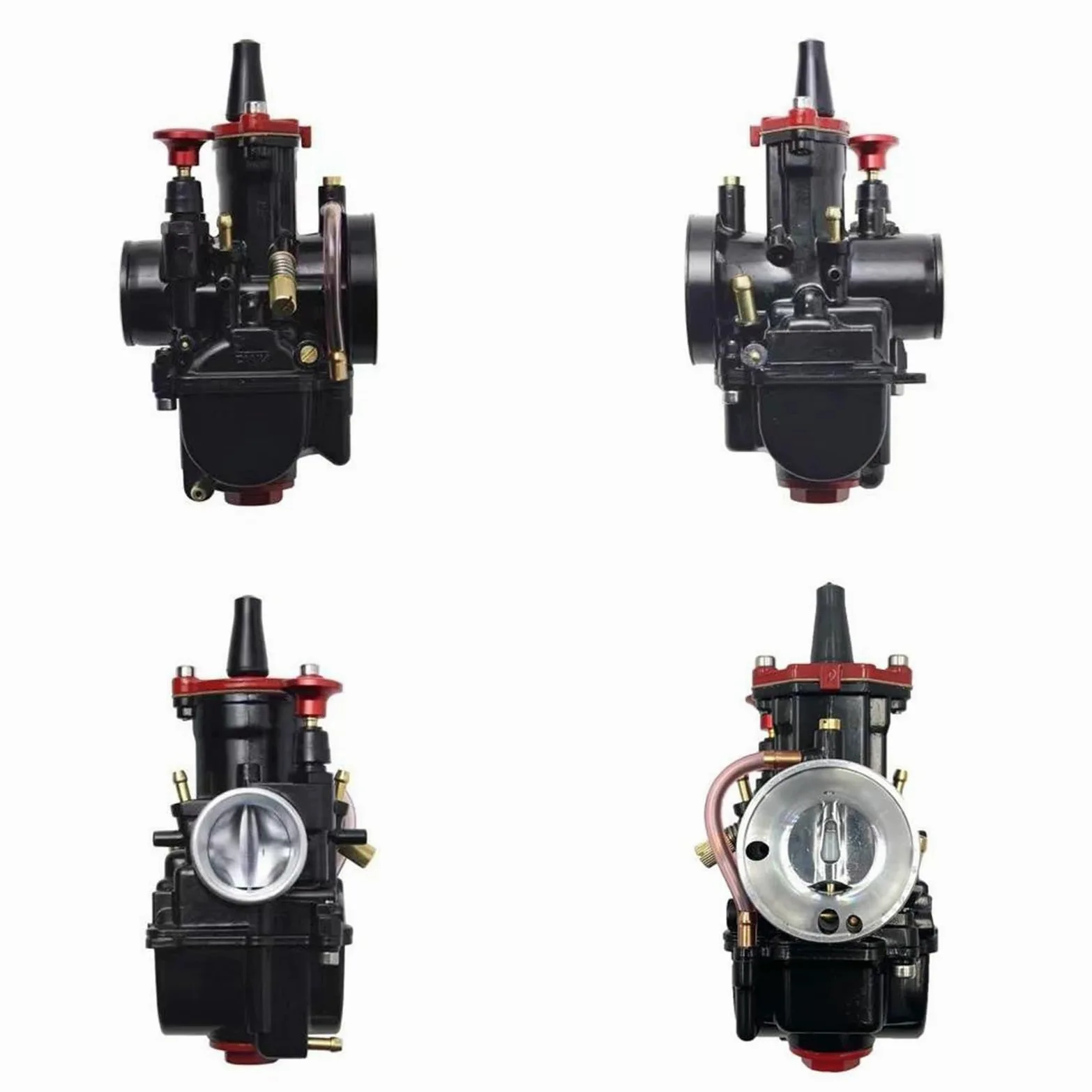 Pieza de motocicleta Carburador Universal Para PWK Para Motocicleta De 24MM Para Motor 90cc A 125cc Para Scooters ATV Bicicletas Eléctricas Todoterreno