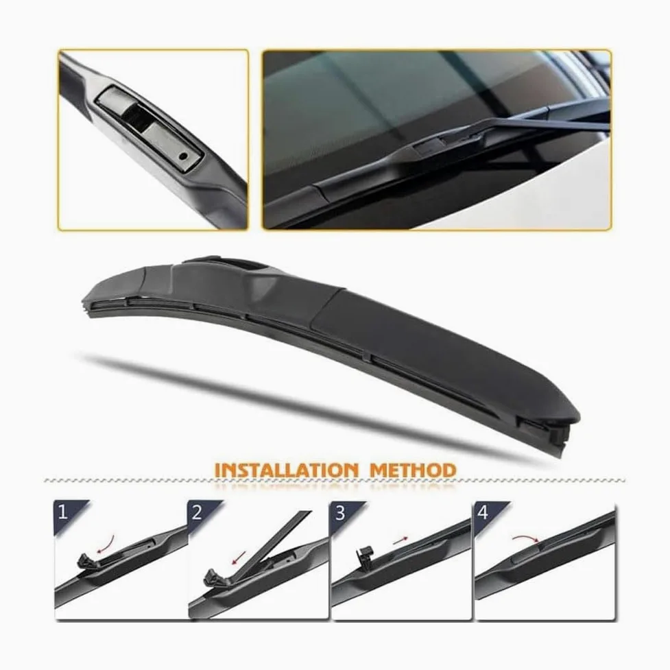 Escobilla Delanteras Ajuste BMW X3 G01 2018-2022, Escobilla Limpiaparabrisas Frontal Fácil Instalación, Brazos del Limpiaparabrisas
