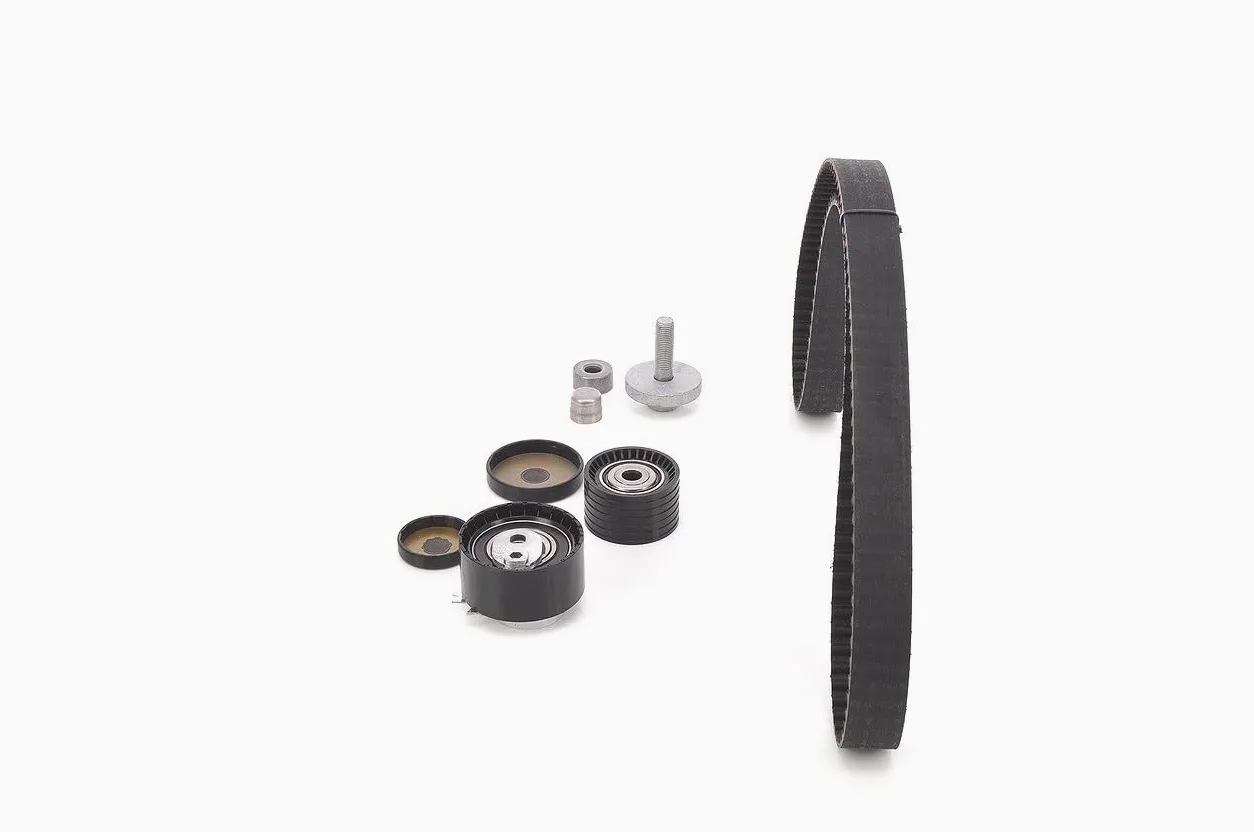 BOSCH Kit de correa de distribución 1 987 946 701 Número de dientes: 132 27,4mm 1257mm Compatible con RENAULT Megane 3 Grandtour KZ0/1 GRAND Scénic 3 JZ0/1 Clio 3 Hatchback BR0/1, CR0/1 Twingo 2 CN0