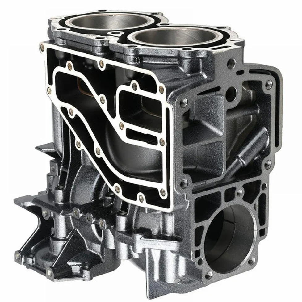 Conjunto del cárter Compatible con Motor Externo 2T 25HP 30HP Modelos 69P-15100 61N-15100