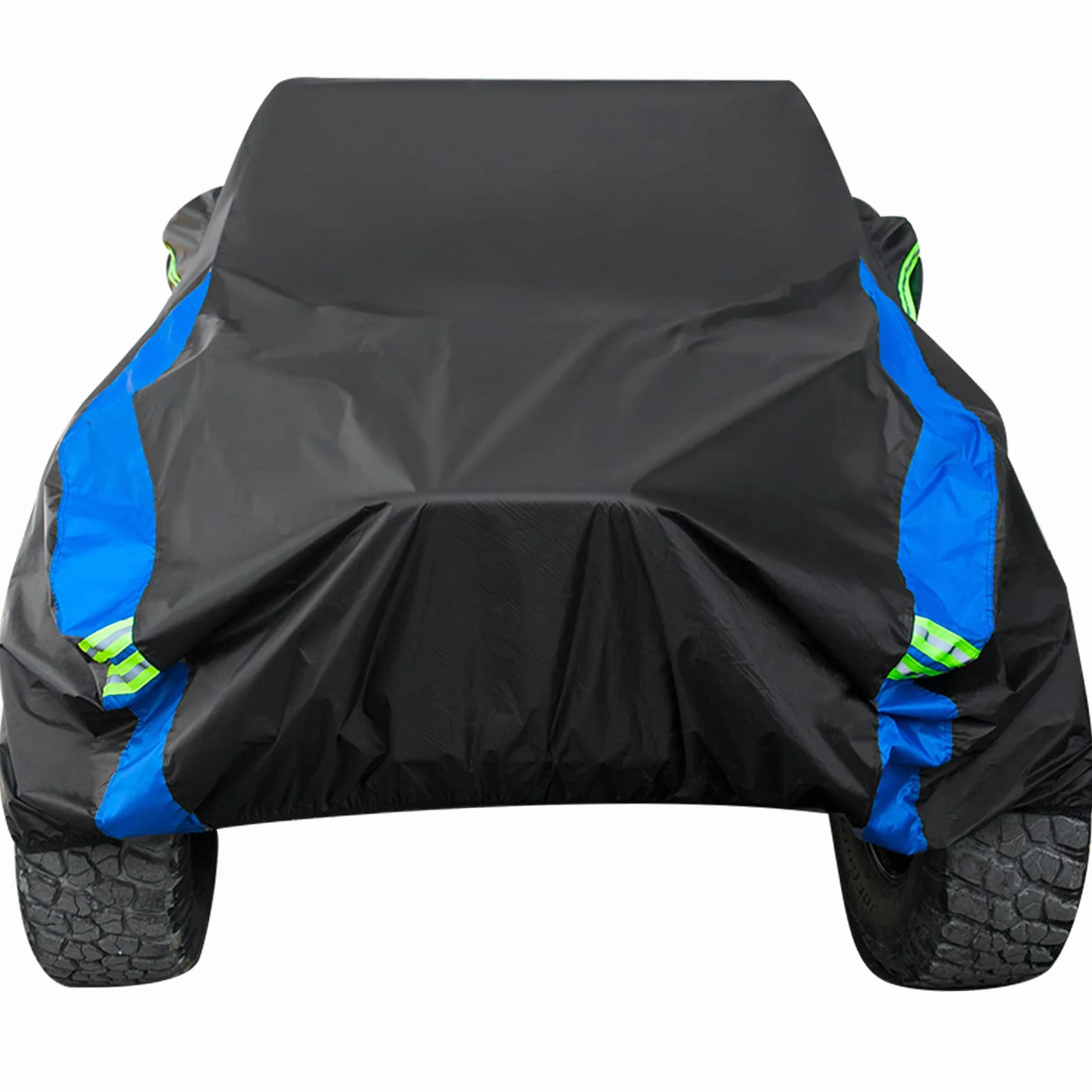 Avecrew Funda Impermeable para Jeep Wrangler de 4 Puertas, Todo Tipo de Clima, Cubierta de Lluvia para automóviles, Exterior Completo para Jeep Covers Compatible con JK JL TJ YJ CJ