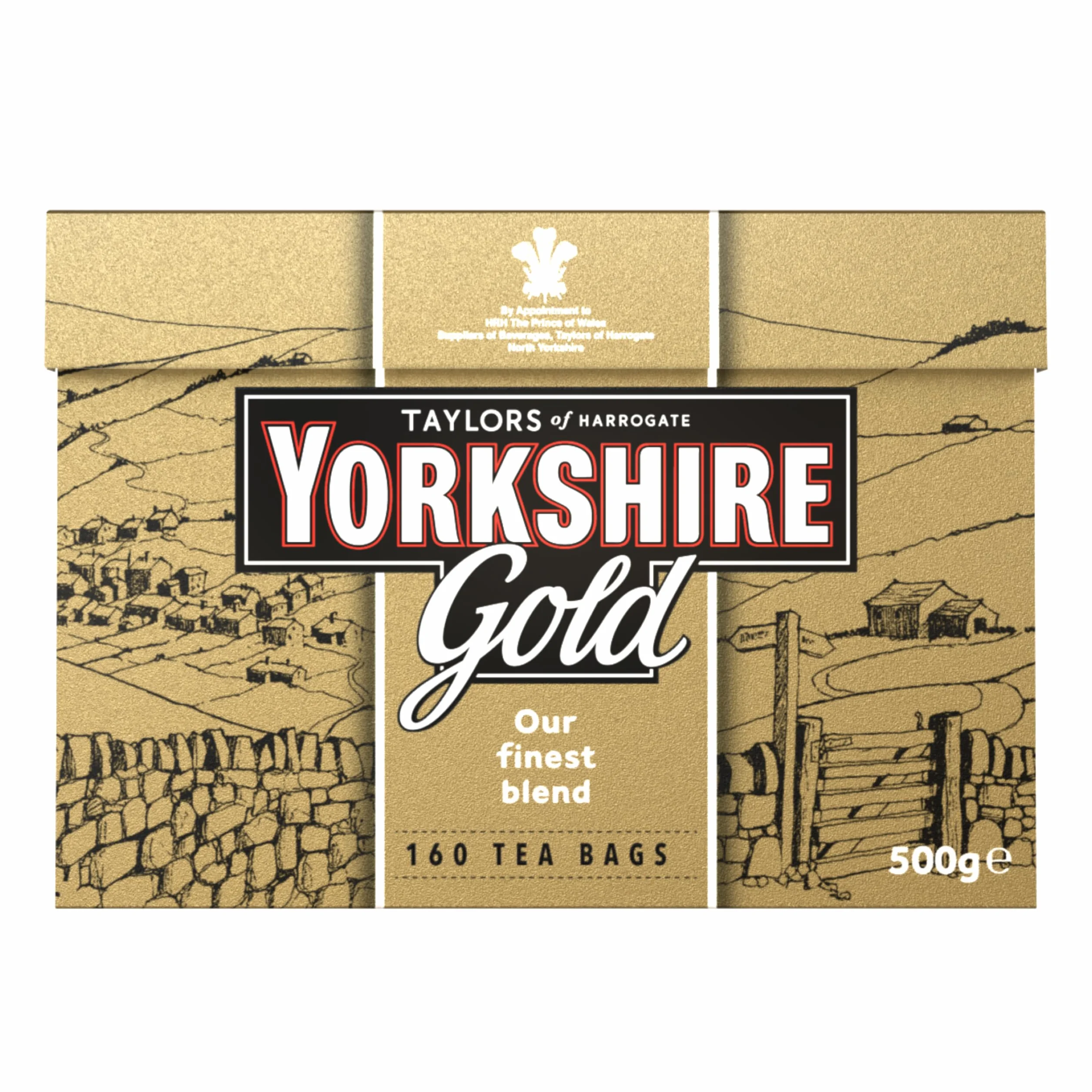 Yorkshire Gold Té Británico Premium 160 Bolsitas