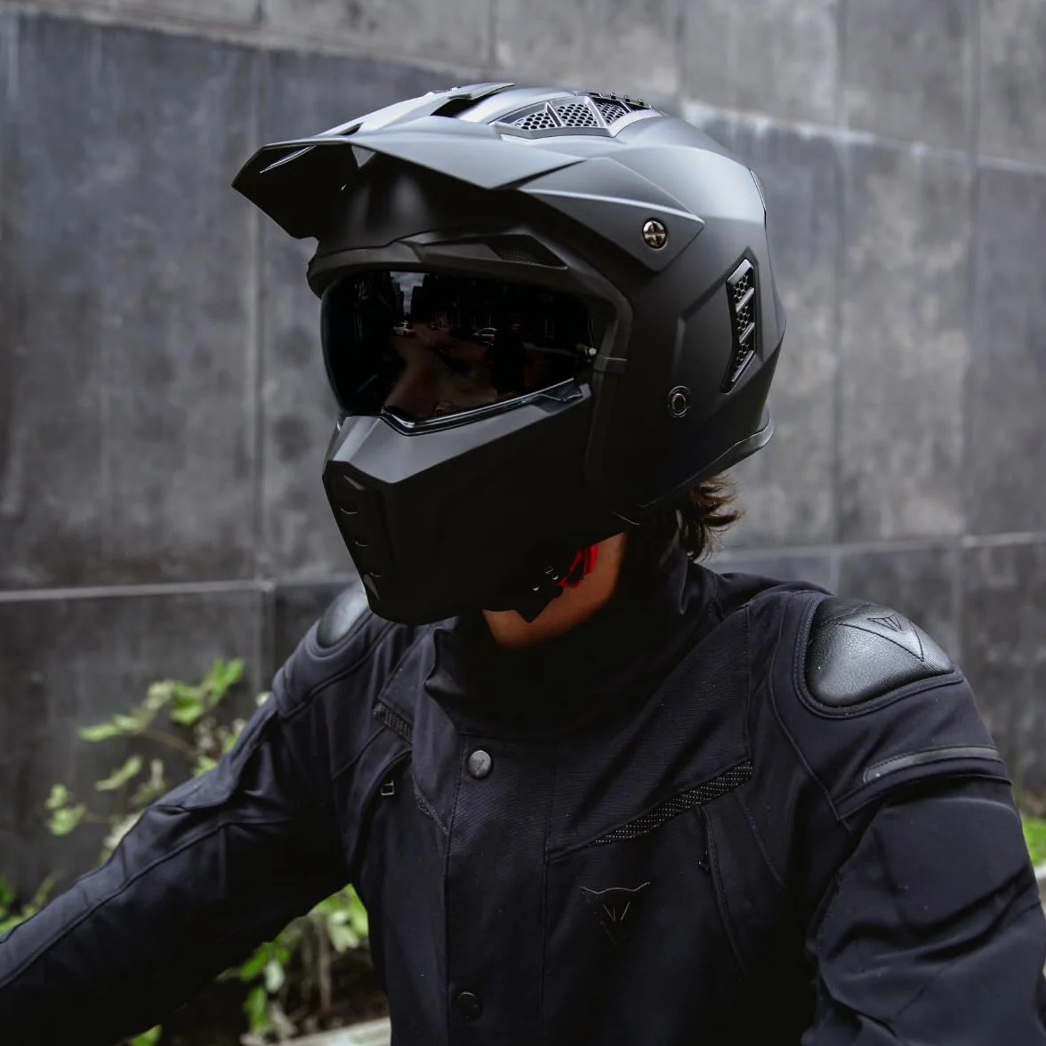VINZ Kioto Casco Jet con Visera Solar | Casco Streetfighter para Scooter & Moto & Ciclomotor | ECE 22.06 Homologado | En Tamaño XS - XXL | para Hombre y Mujer
