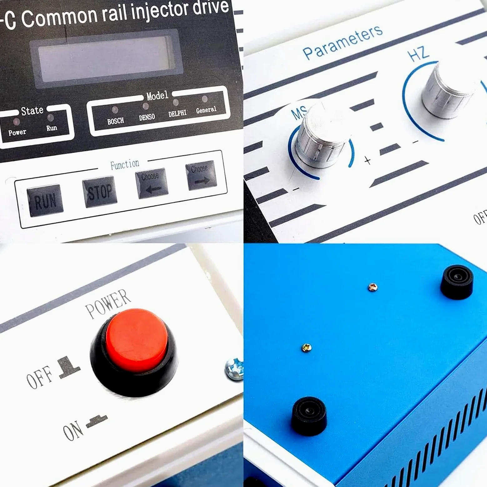 Tsampa Comprobador de inyectores Common Rail CR-C,Comprobador de inyectores Common Rail, Comprobador de inyectores Diesel Profesional + Comprobador de inyectores de Combustible S60H
