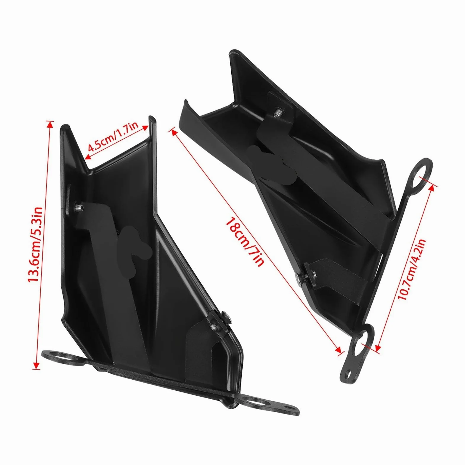Compatible con cubierta de conducto de refrigeración de pinza de freno. | Dirija la ruta del flujo de aire y evite que objetos extraños obstruyan la tubería.(Black upper)
