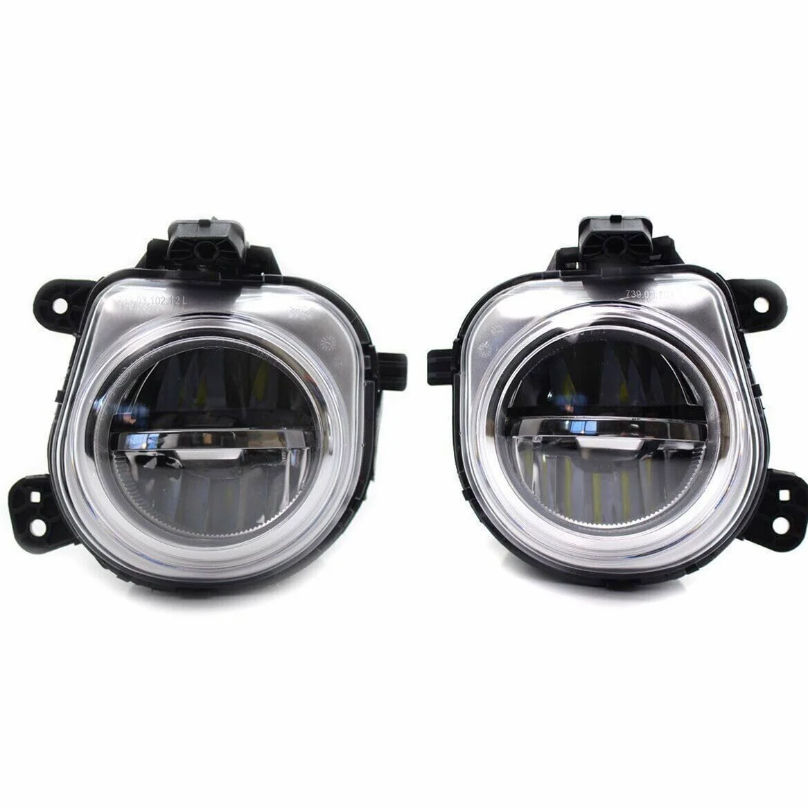 JKAPCYJFHF 1 par de faros antiniebla LED LH+RH para BMW X3 F25 X4 F26 X5 F15 X6 F16 63177317251 7252-