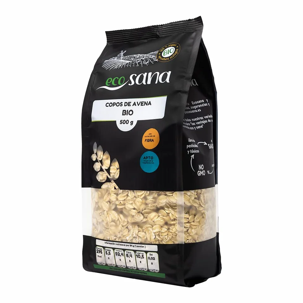 ECOSANA COPOS AVENA GRUESO INTEGRAL BIO 500G