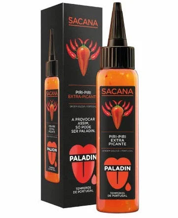 Mix Paladin Piri Piri Hot Sauce 4 x 75 ml