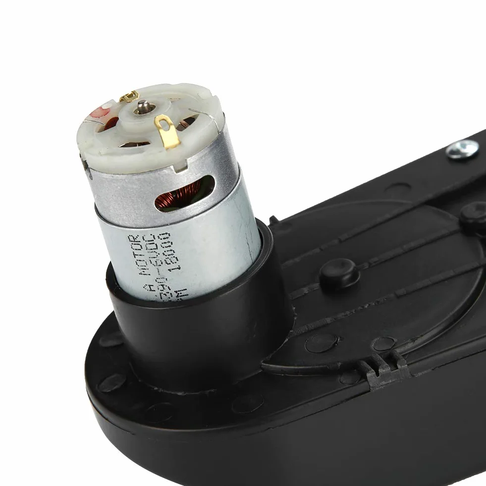 Caja de engranajes con motor 6V / 12V, motor eléctrico RS390 Caja de engranajes 6V / 12V 12000-20000RPM para autos eléctricos y motocicletas RS390 de alta velocidad para niños (12V 20000RPM)