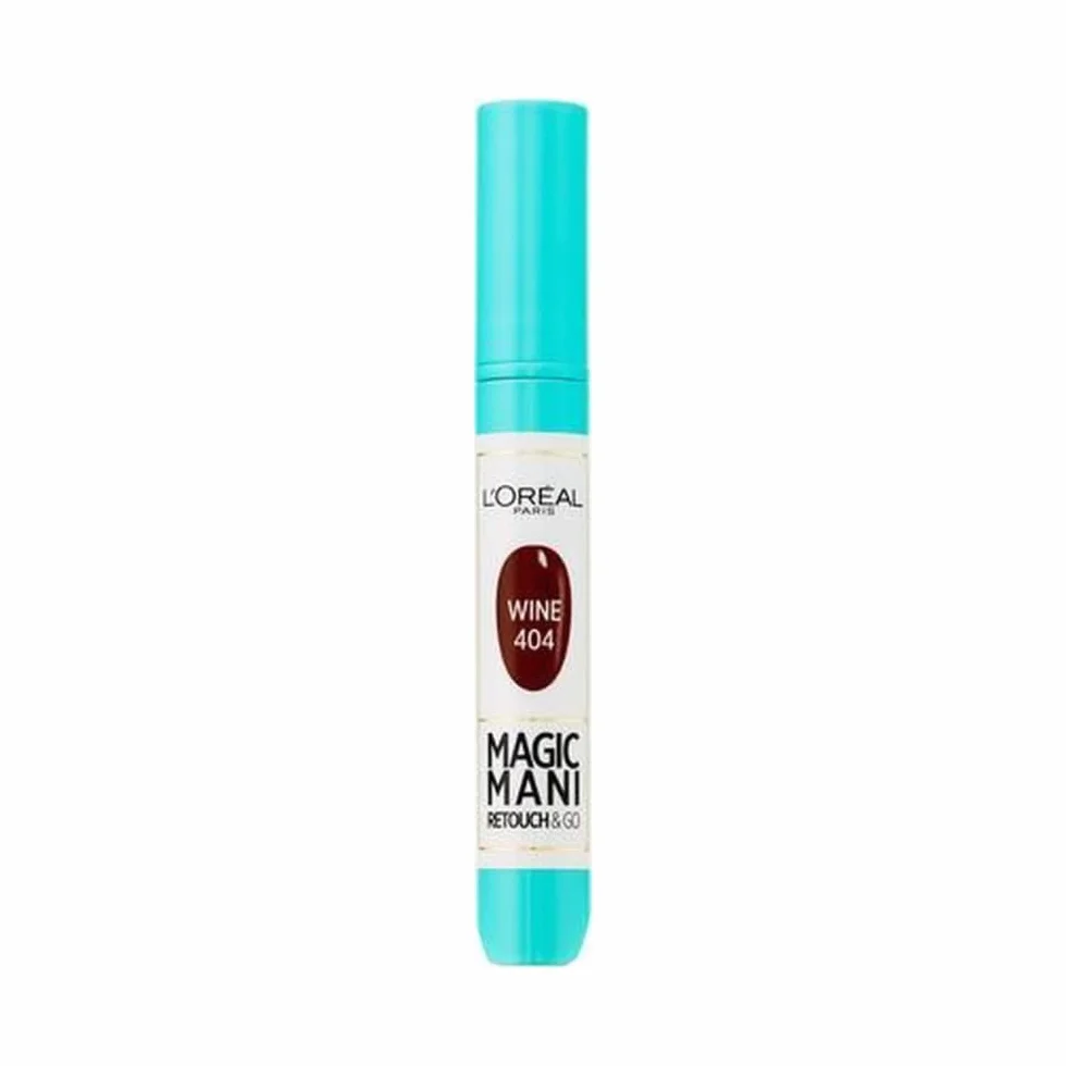 L'Oréal Paris Magic Mani Retocador de Uñas Instantáneo Tono Vino 404