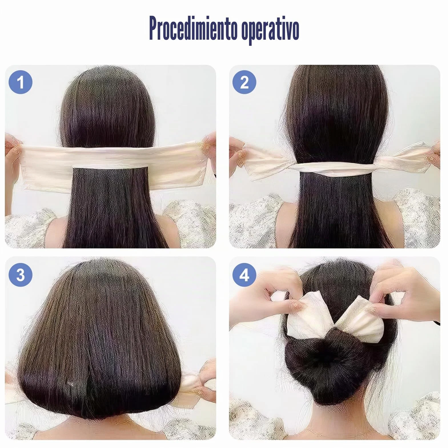 Clips de donuts franceses para el pelo, accesorios de peinado para mujer y niña