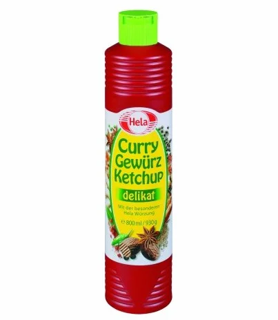 Hela Ketchup curry suave 800 ml