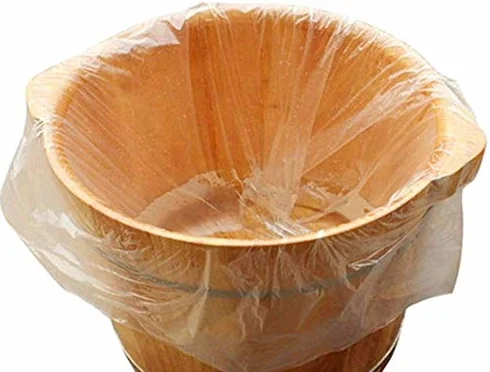 Bolsa de Plástico para Pedicura, Protección de Pediluvio, Paquete de 100 unidades