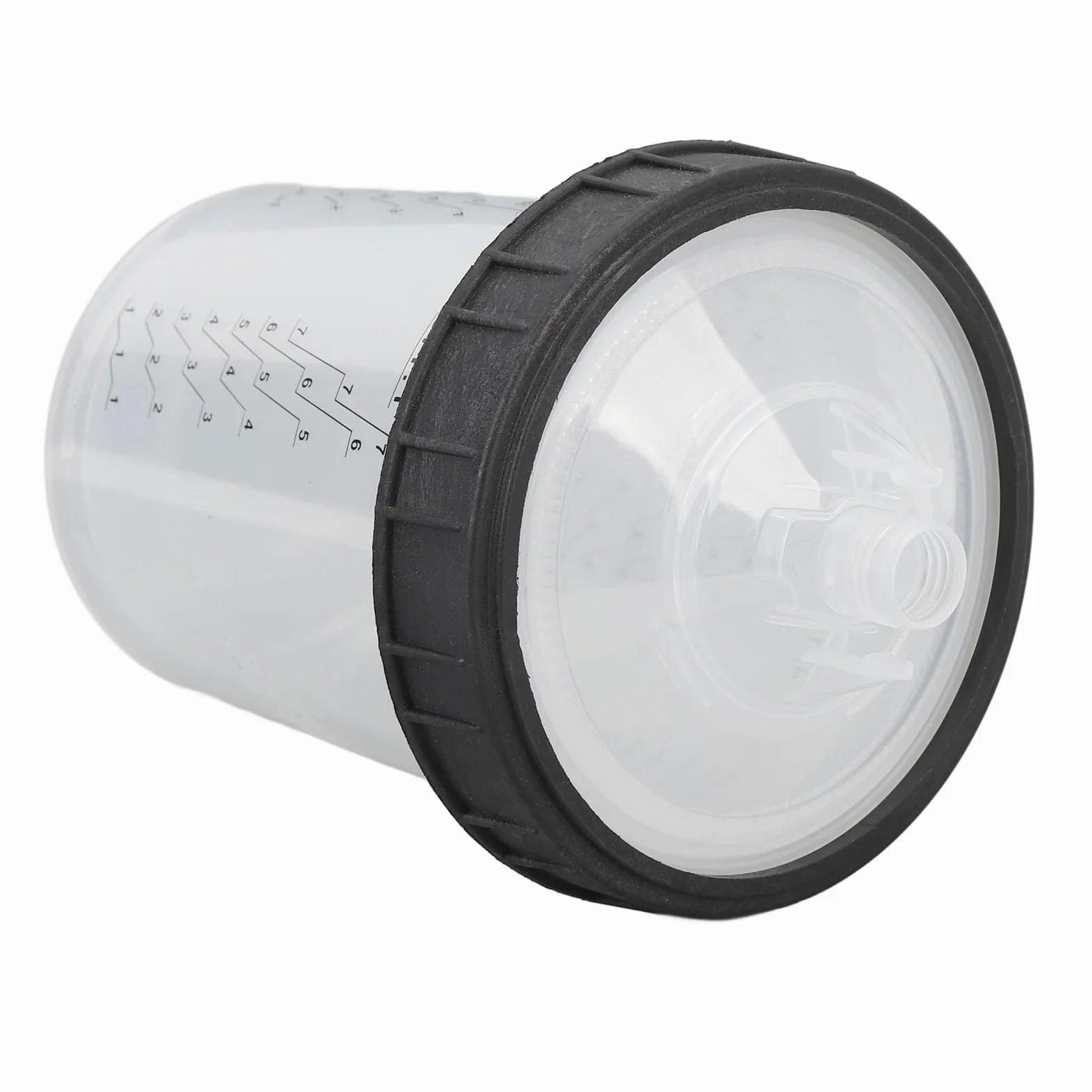 Generic Juego de Vasos Desechables para Mezclar Pintura en Aerosol, a Prueba de Fugas, Multiusos, Evitan la Disolución de la Pintura, Vasos para Pulverizadores de para Automóviles (0-810ML/0-28OZ