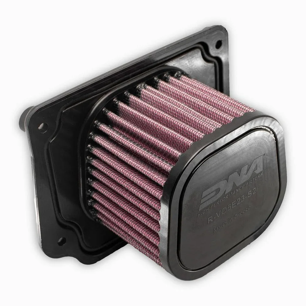 DNA Filtro de aire deportivo de alto rendimiento Stage 2 compatible para Voge DS 625 X (2025) con un aumento del flujo de aire del 24.45% PN: R-VO5E23-S2