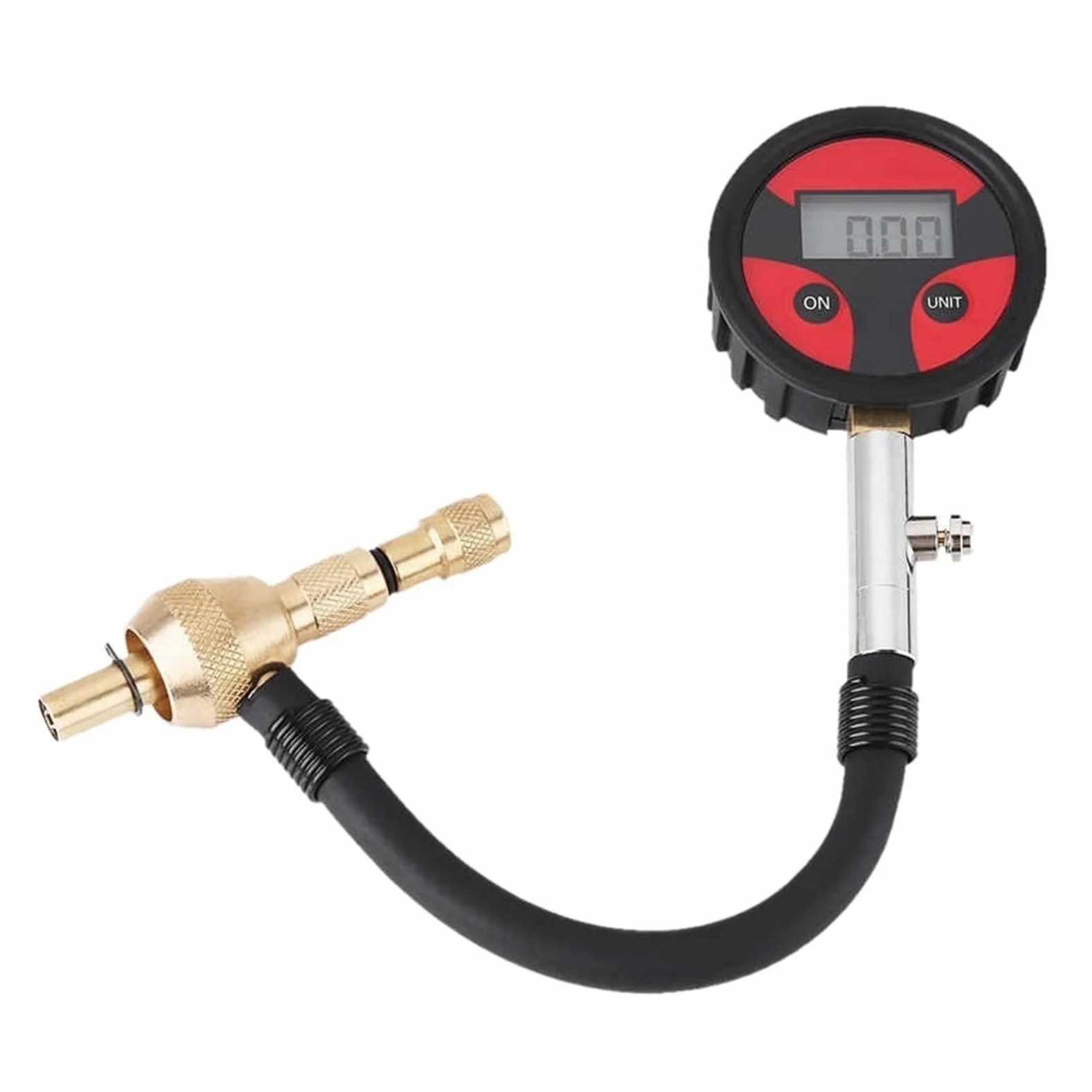 Medidor de presión de neumáticos para Motocicleta y Coche, medidor de presión de Aire para neumáticos, medidor de presión Digital para neumáticos de Camiones con núcleo de neumático