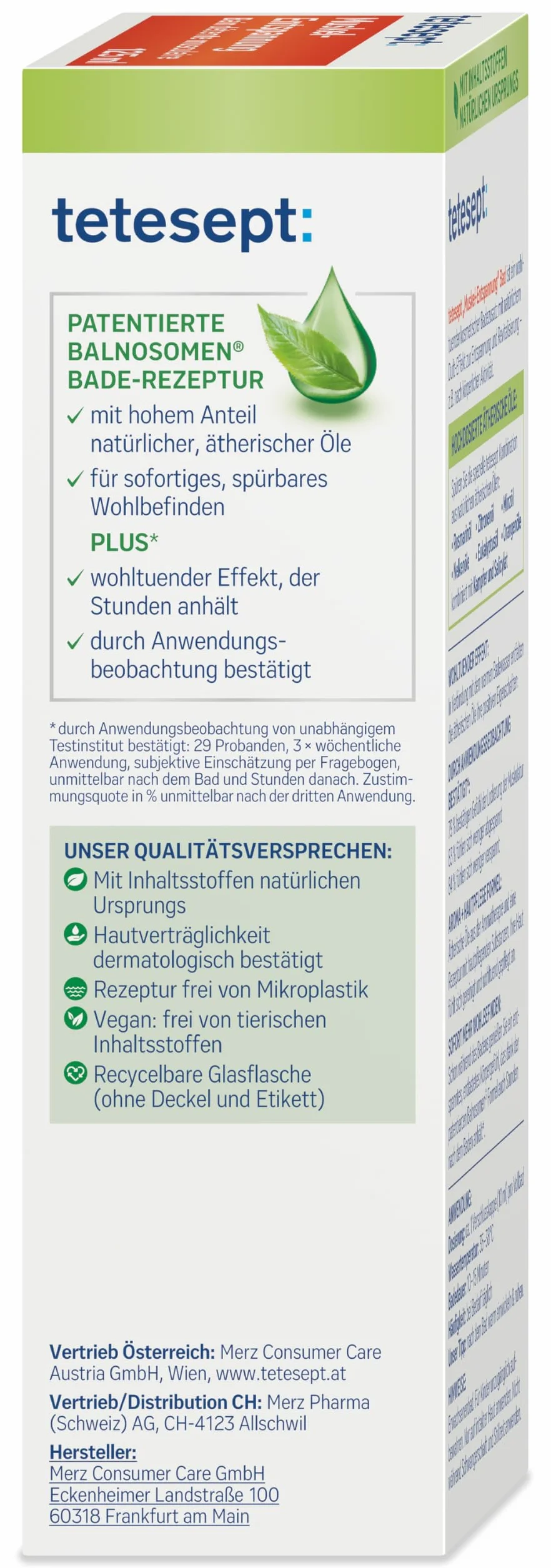Tetesept Muskel-Entspannung Gesundheitsbad 125 ml