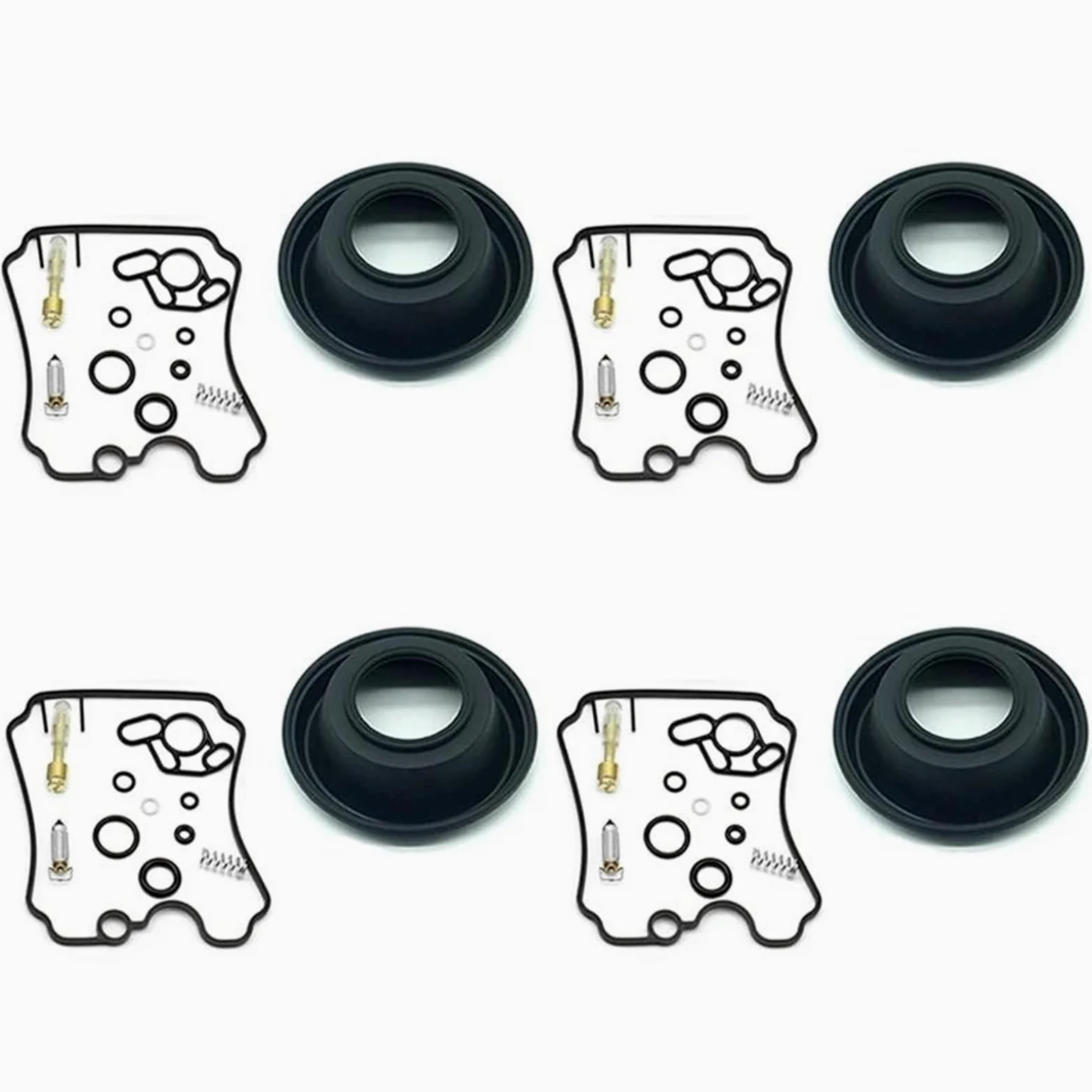 Kit Reparación Carburador Membrana Diafragma Vacío Pieza Flotante Vavle Para Yamaha YZF750R YZF750 YZF 750 R 93-98(Color3)