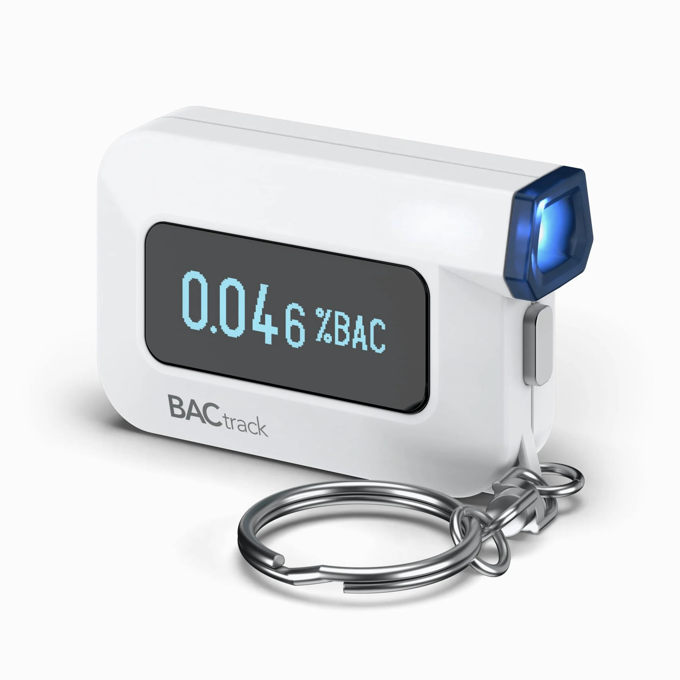 BACtrack C6 Alcoholímetro de Llavero con Conectividad Inalámbrica Compatible con iPhone, Android y Apple HealthKit