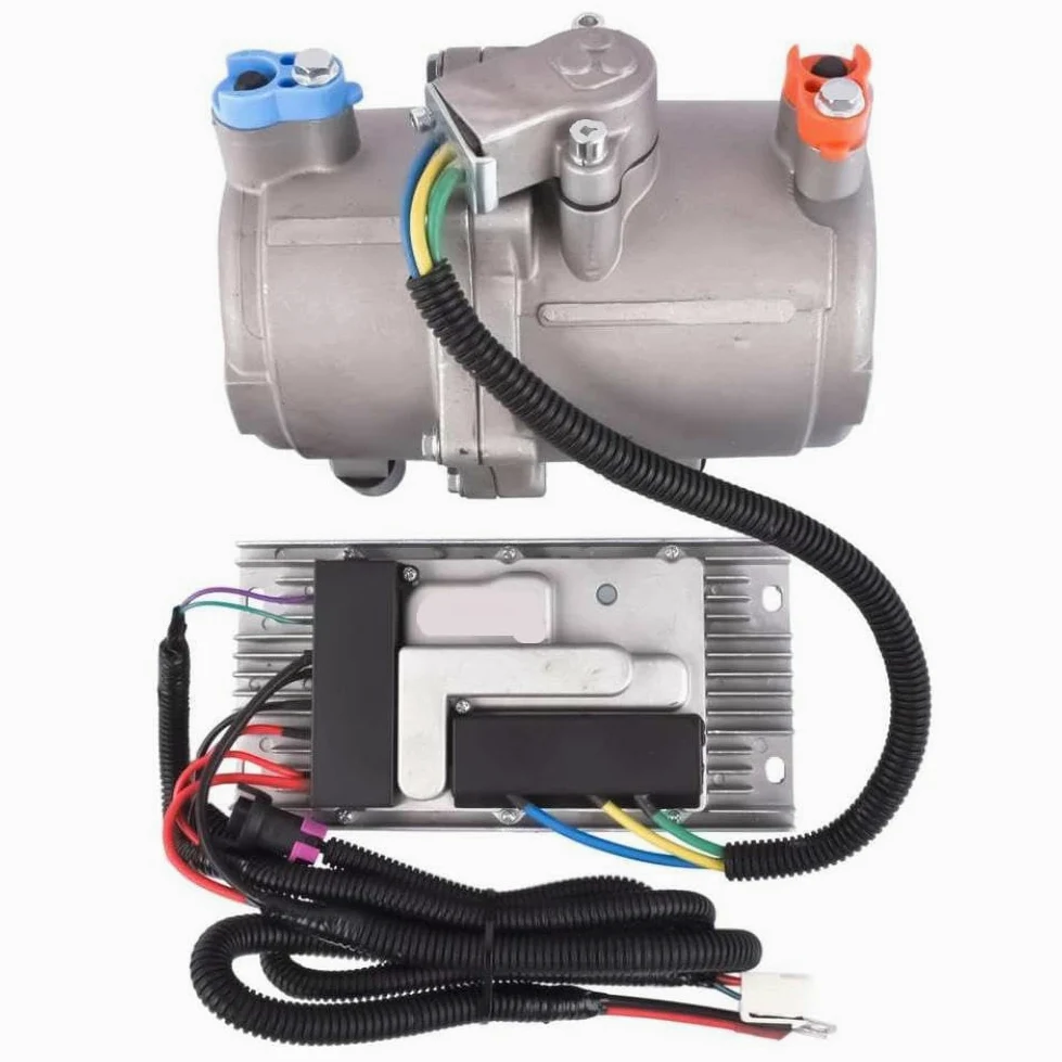 Compresor de Aire Acondicionado eléctrico de 12V AP01 ES18CC012 Compatible con Sistemas de Autocaravana