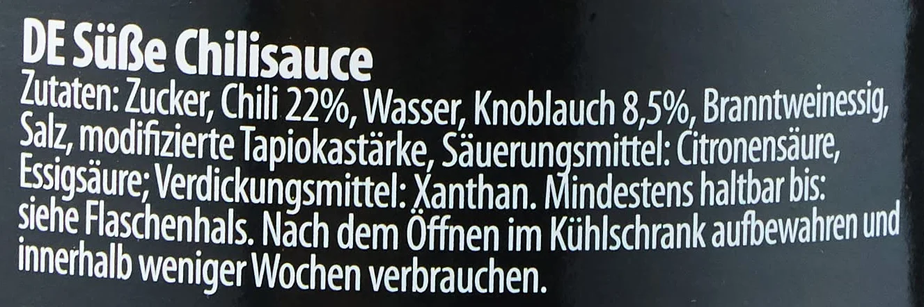 Bonasia Salsa De Chili Dulce 725 g