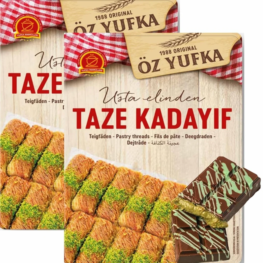 Kadayif Kadaifi 500g Hilos de Repostería Estilo Turco