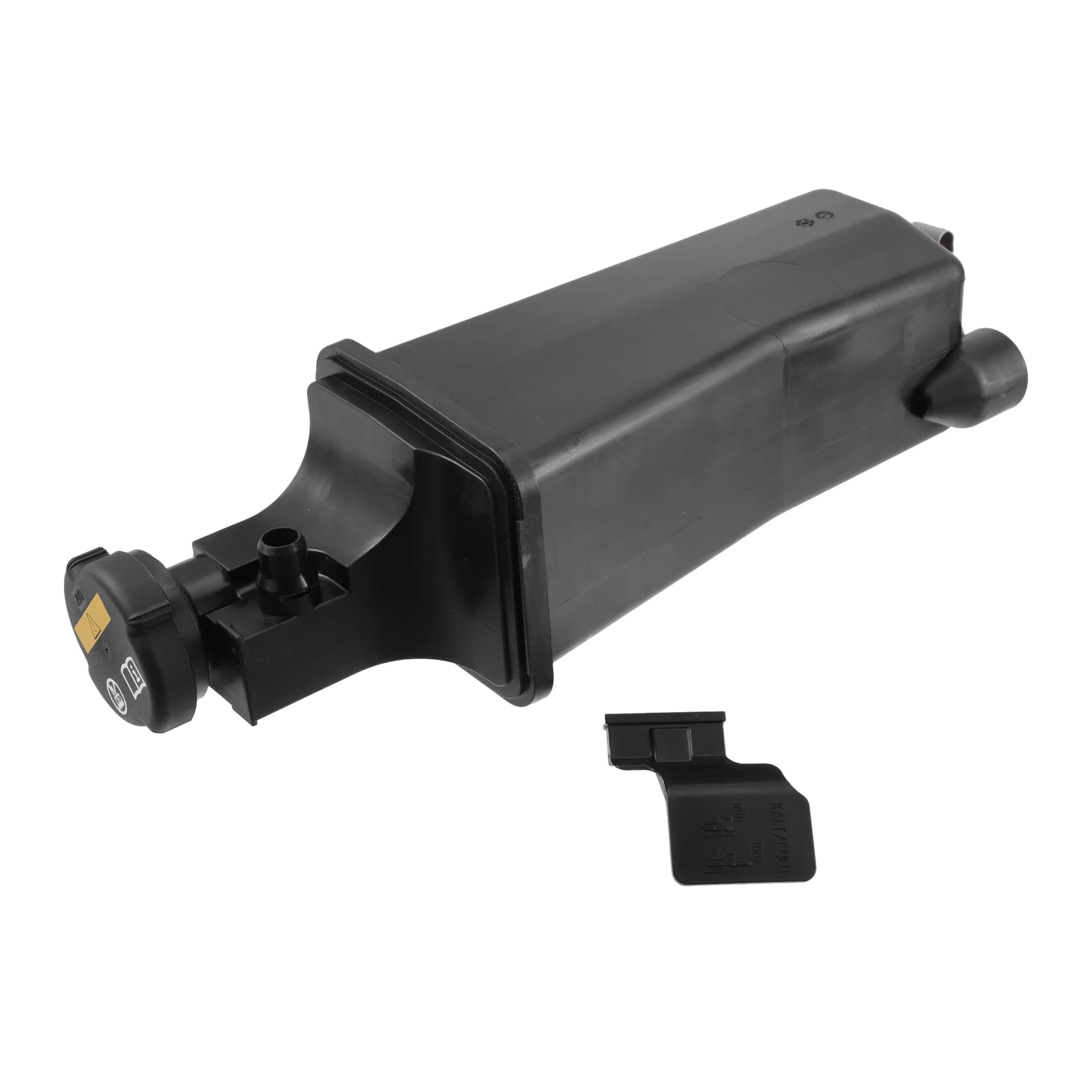 A ABSOPRO Depósito De Refrigerante Para Bmw E46 Serie 3 98-99 1Pc | Negro, Pp, 28.5X12.5X10.5Cm, Oe 17137787040, Para Bmw X5 E53 01-06, Sensor Incluido, Delantera