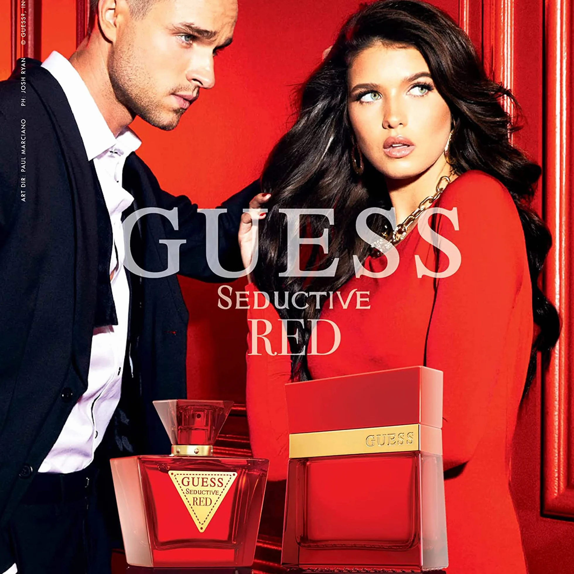GUESS Seductive Red Eau de Toilette Perfume Hombre Oriental Vainilla Long Lasting