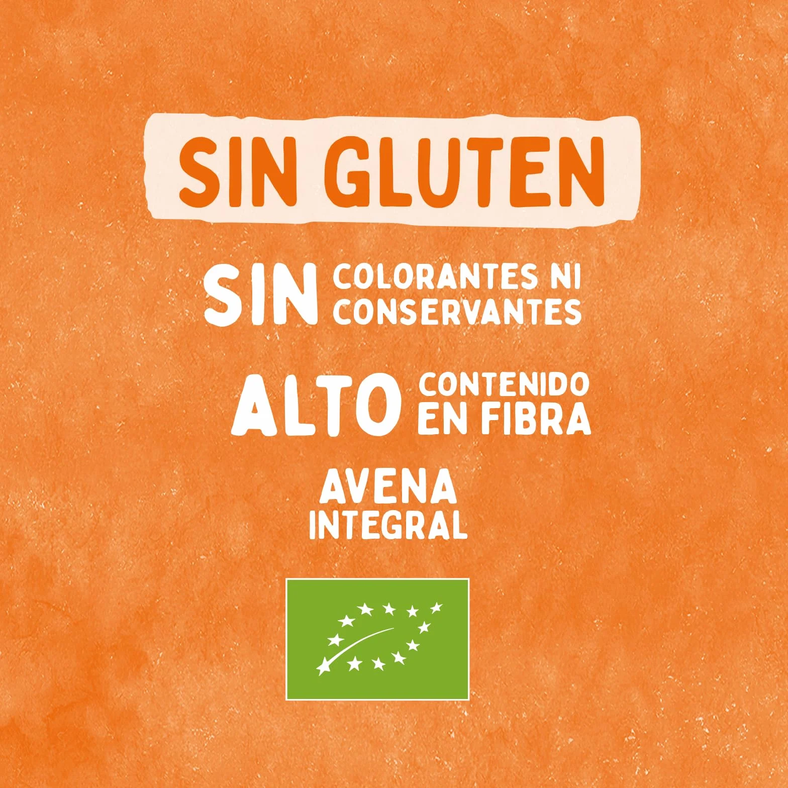 Copos Suaves de Avena Integral Ecológica El Granero Integral 500 g Sin Azúcar Sin Gluten Vegano Alto en Fibra