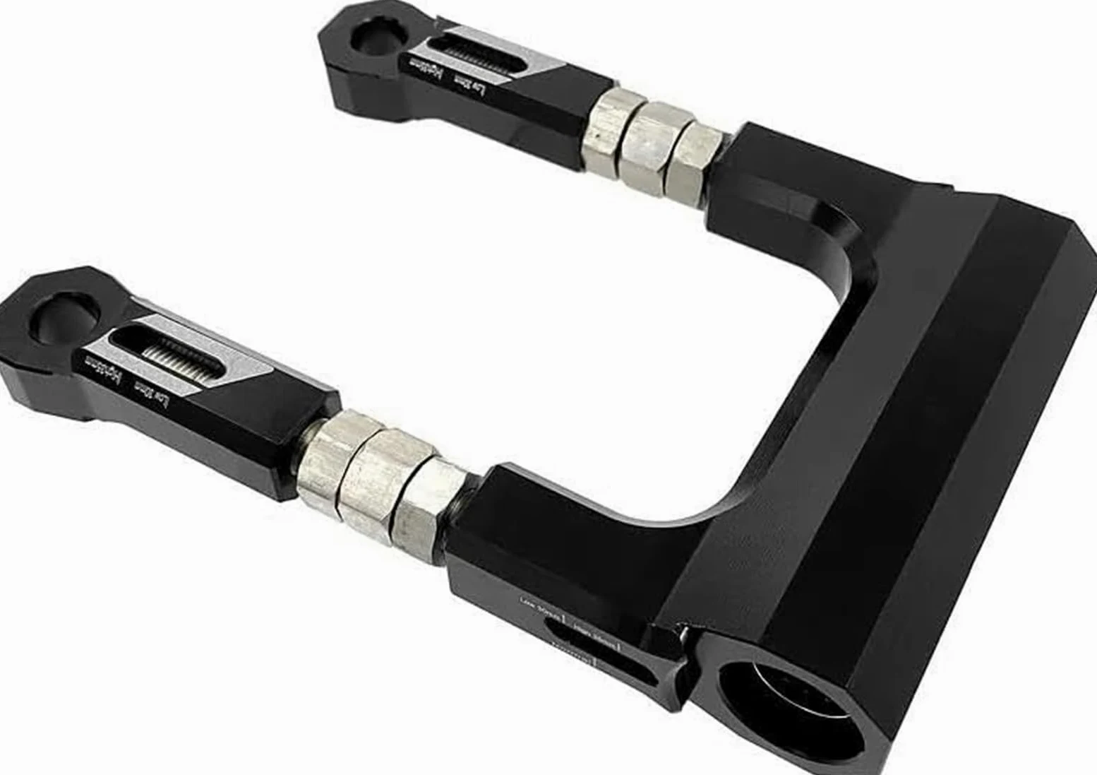 Kit de bajada de suspensión for motocicletas S1000R, S1000XR, S1000RR (2009-2016), kit de bajada de suspensión CNC, kit ajustable de caída de varillaje de suspensión trasera (Blackone) Kit de e